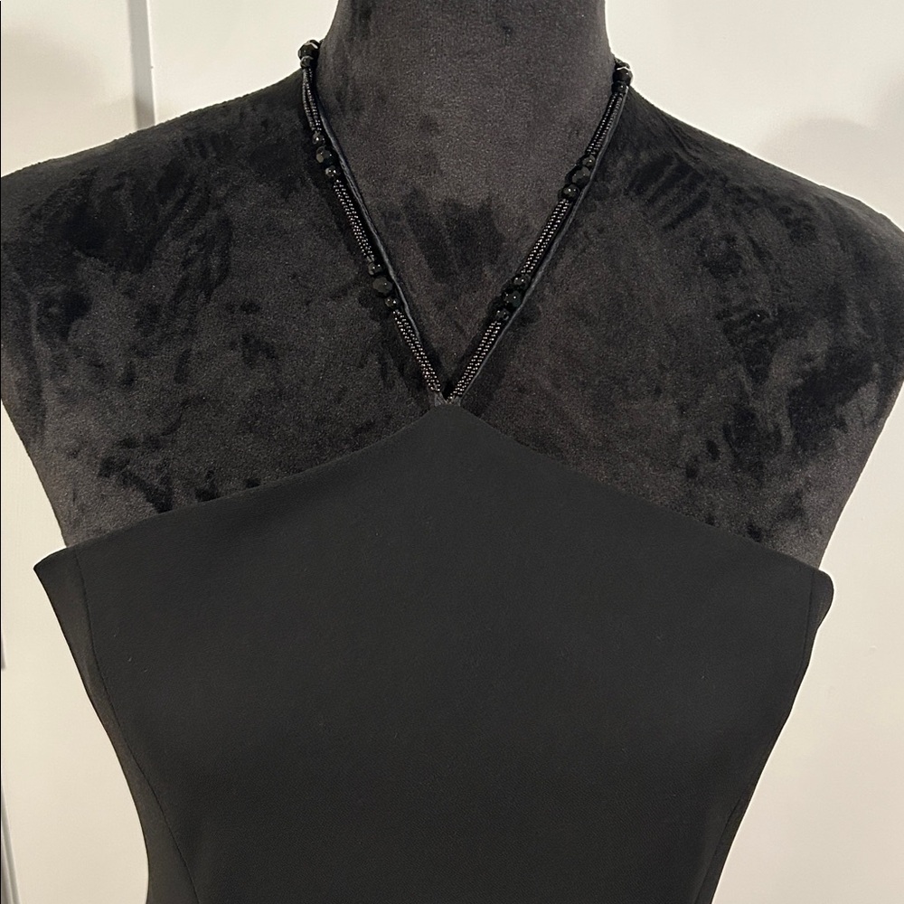 Jones New York Black Evening Dress with Subtle Shine